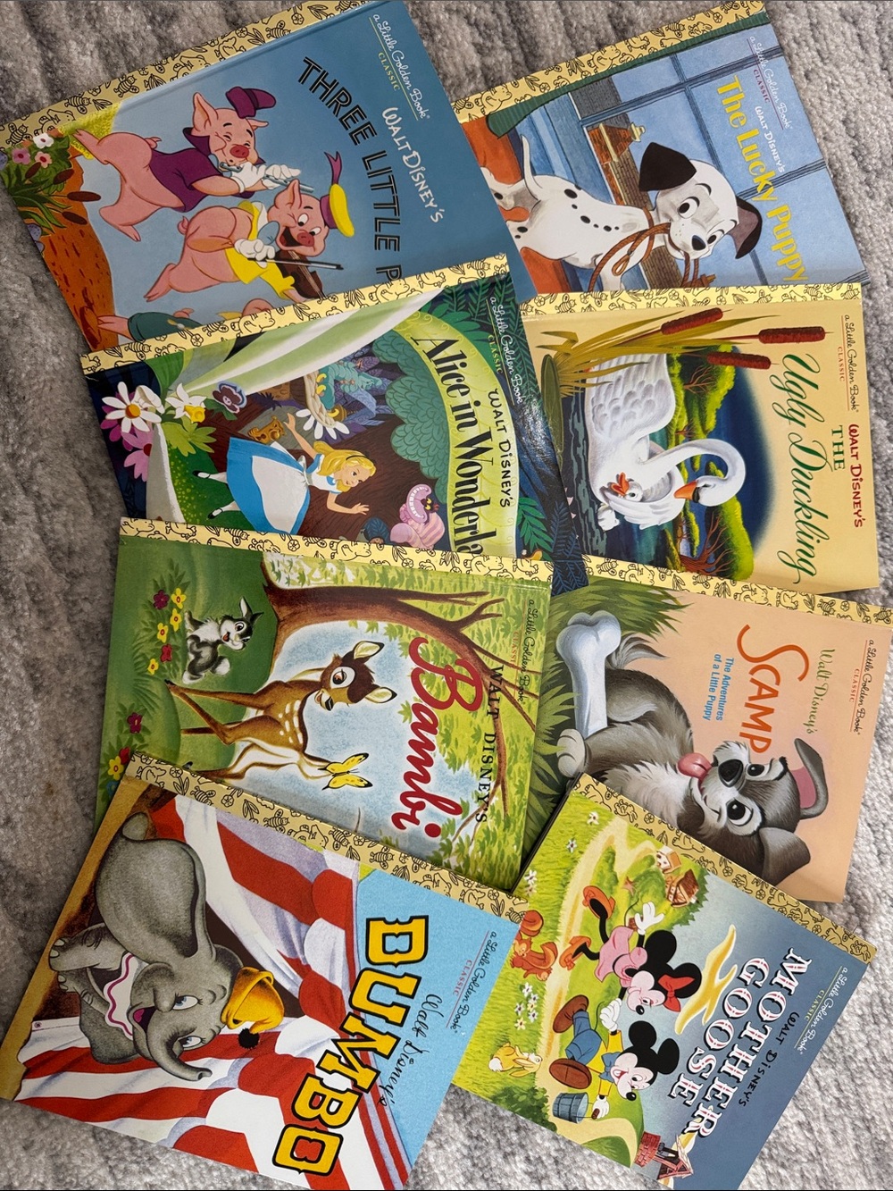 Disney Classics Little Golden Book Bundle
